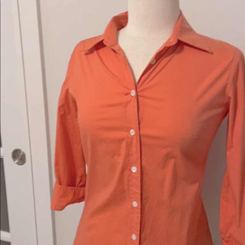 Coral J. Crew Button Down